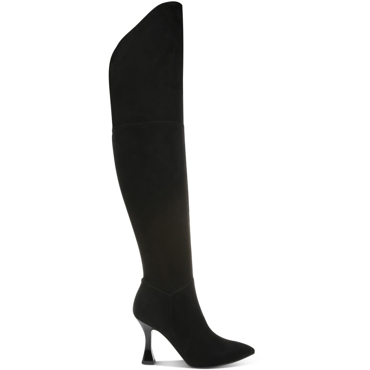 Bar III Womens Ammi Faux Suede Tall Over-The-Knee Boots