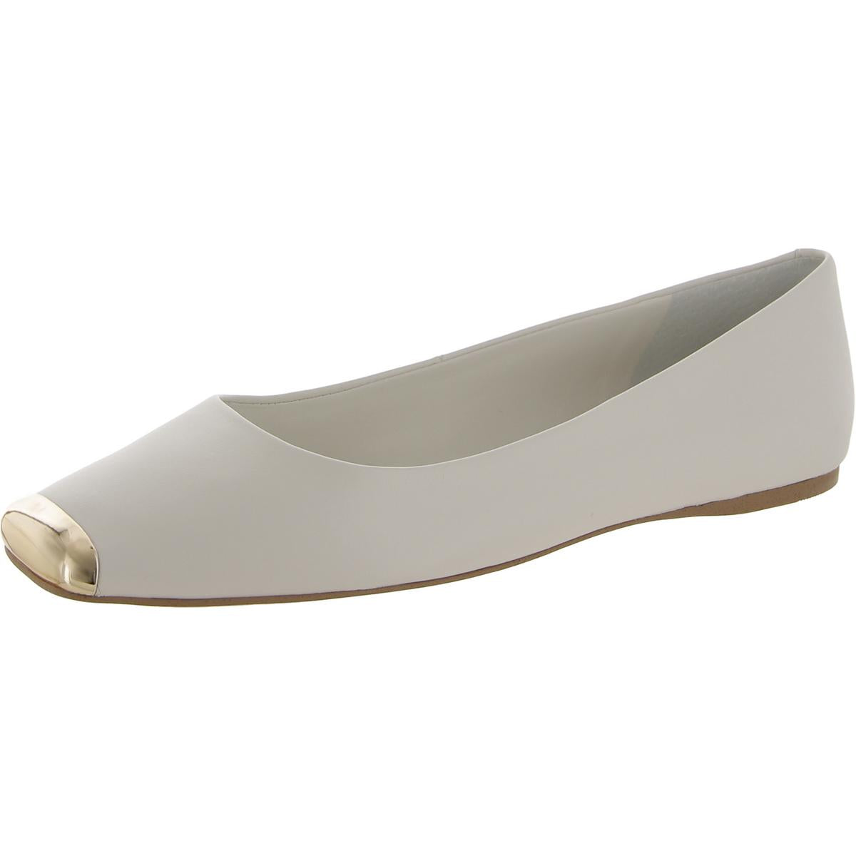 Franco Sarto Flexa Amaya Ballet Flats - White Leather - Size 9.5M