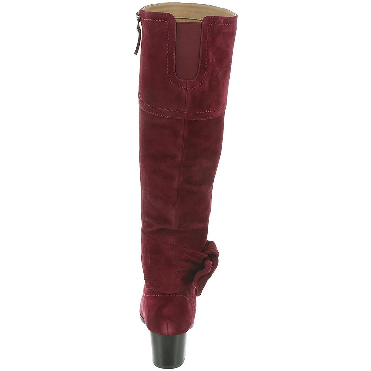 Array Womens Sassy Suede Round Toe Knee-High Boots