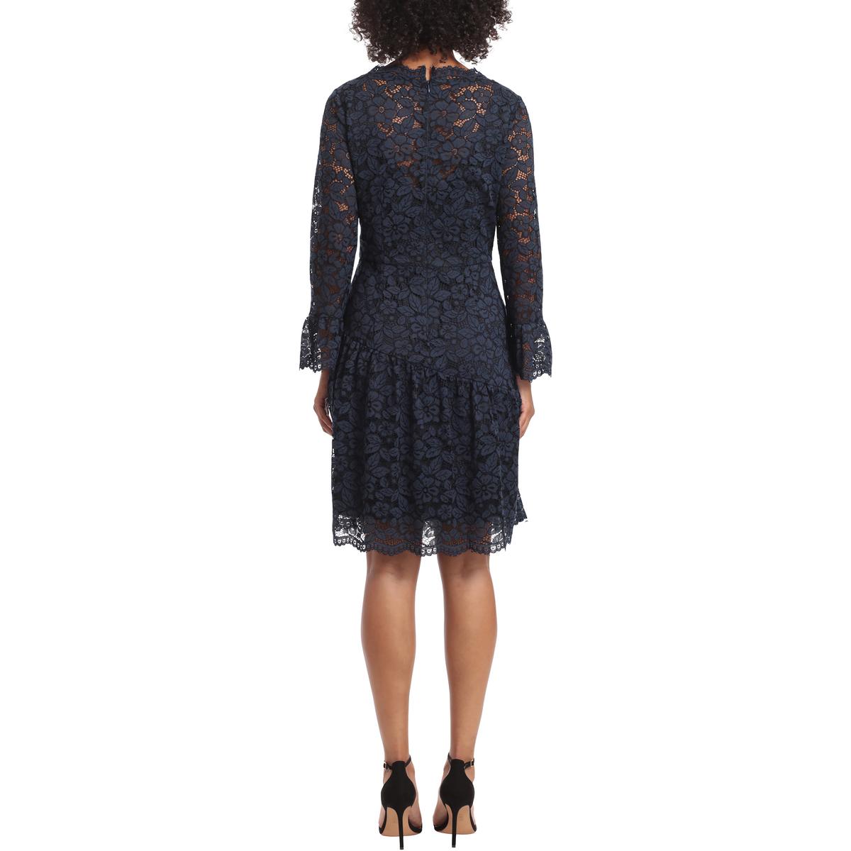 Maggy London Womens Lace Floral Cocktail and Party Dress product