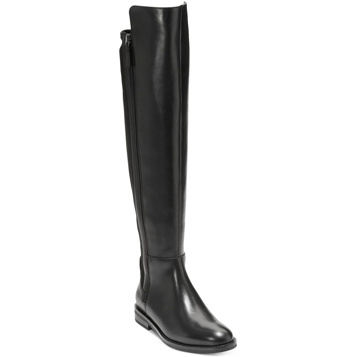 Cole Haan Womens Chase Leather Round toe Over-The-Knee Boots