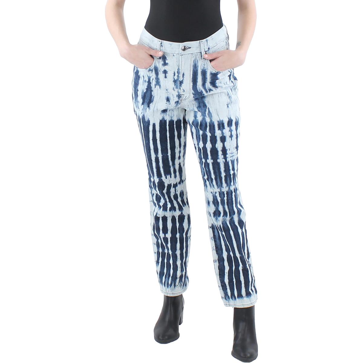 Straight-Leg Jeans in Tie-Dye Denim | 30 | Generation78