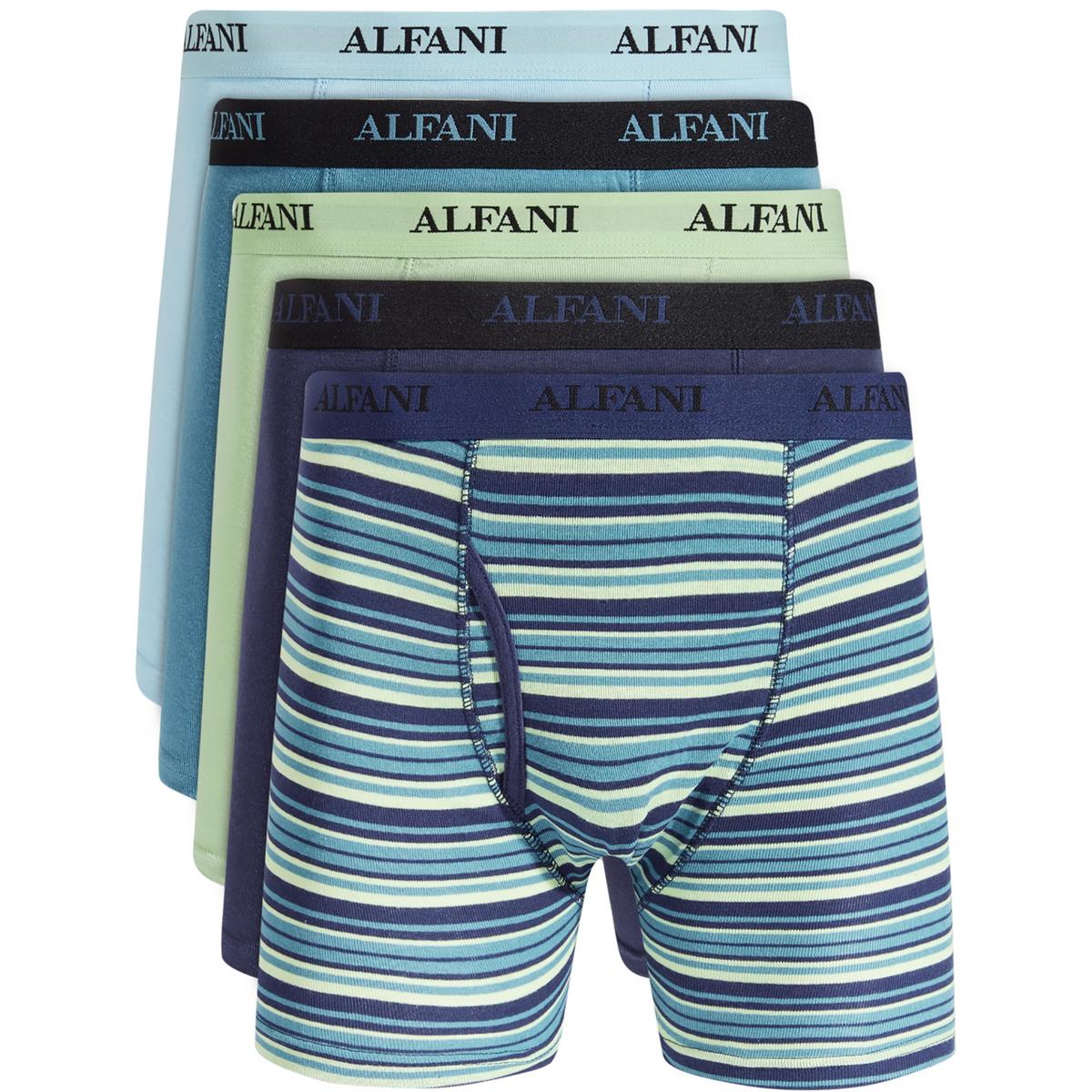 Alfani Mens 5PK Moisture Wicking Boxer Briefs