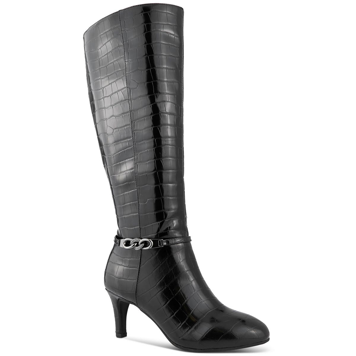 Karen Scott Womens Hanna Knee-High Boots