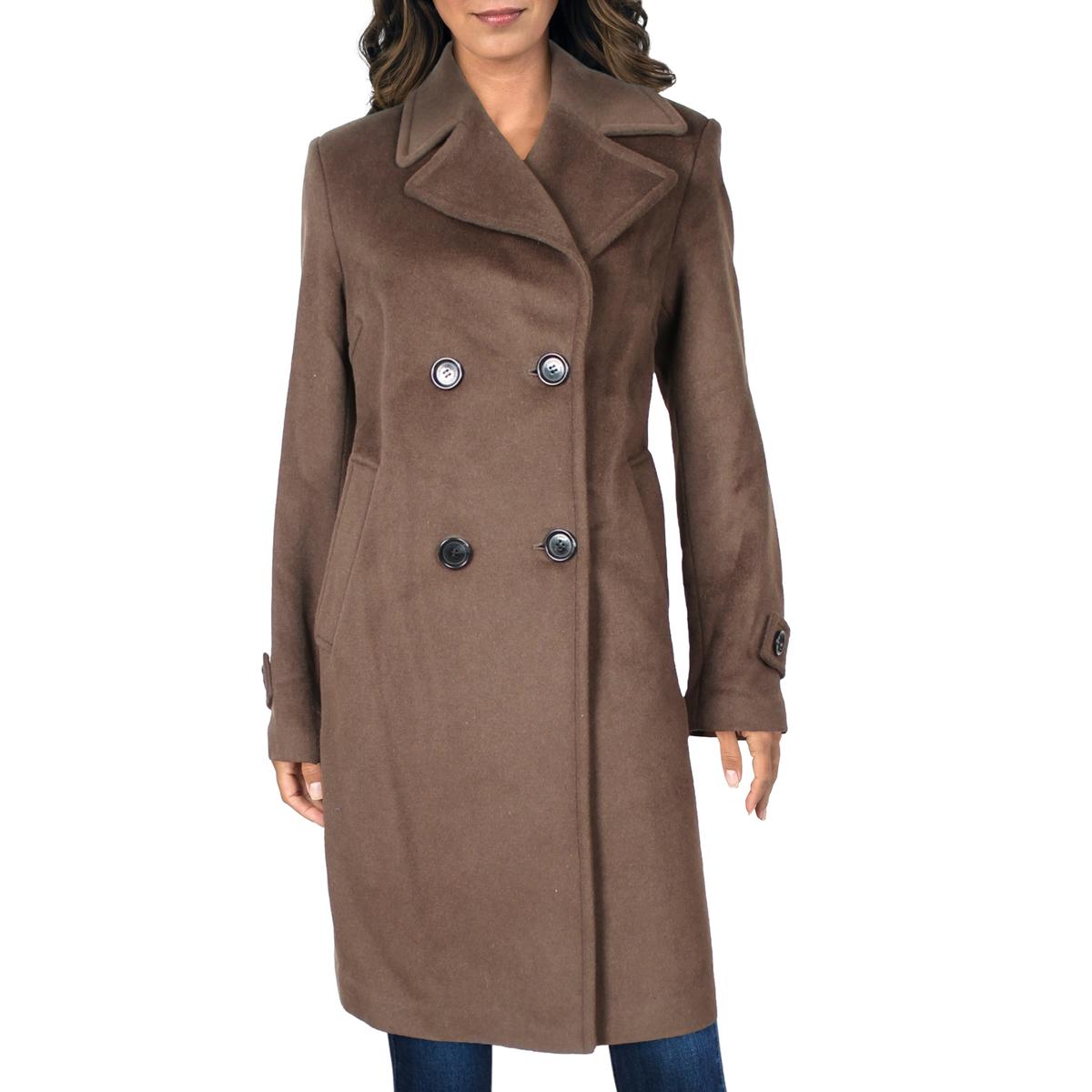 Sam Edelman Double Breasted Wool Blend Twill Coat product