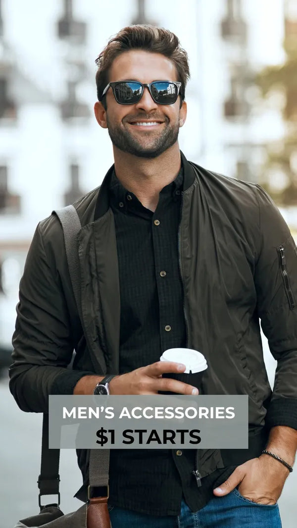 $1 Starts Men's Designer Ties & Accessories!