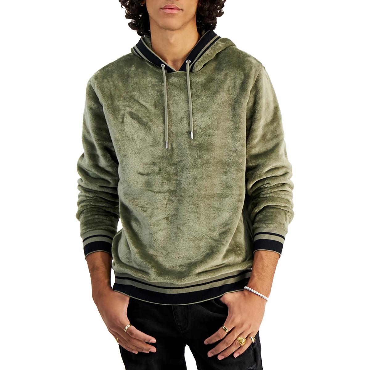 INC Mens Fleece Regular Fit Hoodie