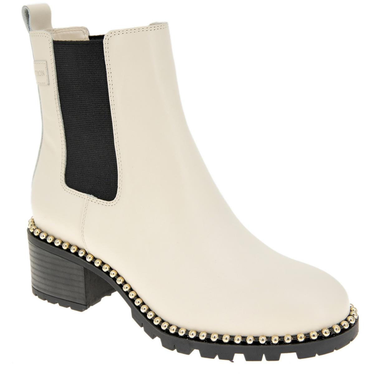 womens studded chelsea boots