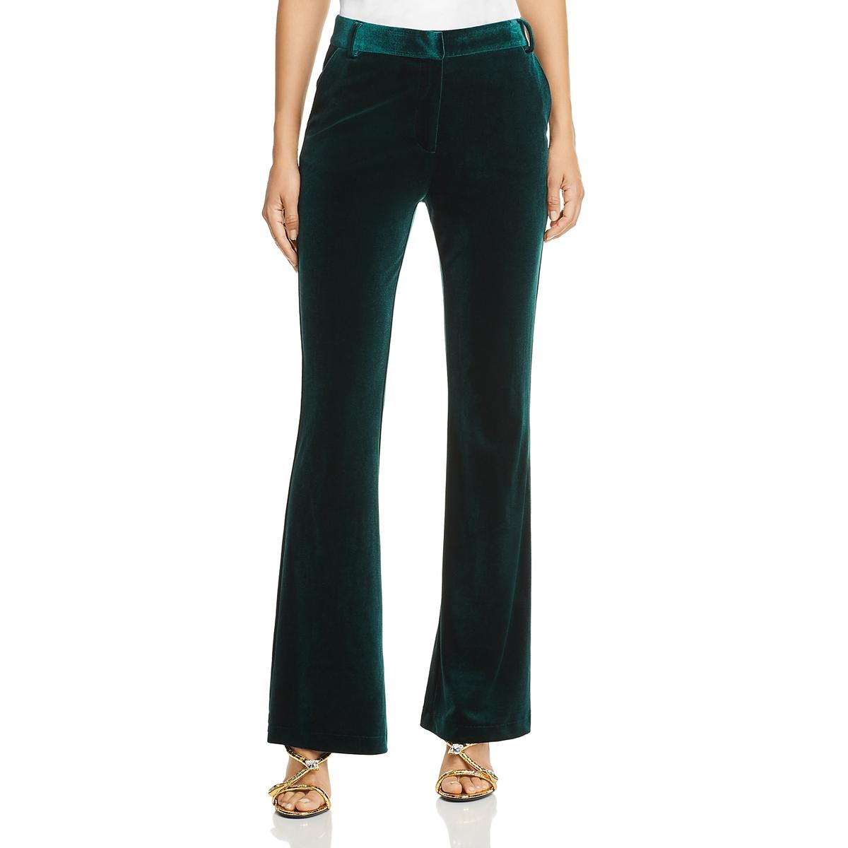 Aqua Womens Flare Velvet Pants product